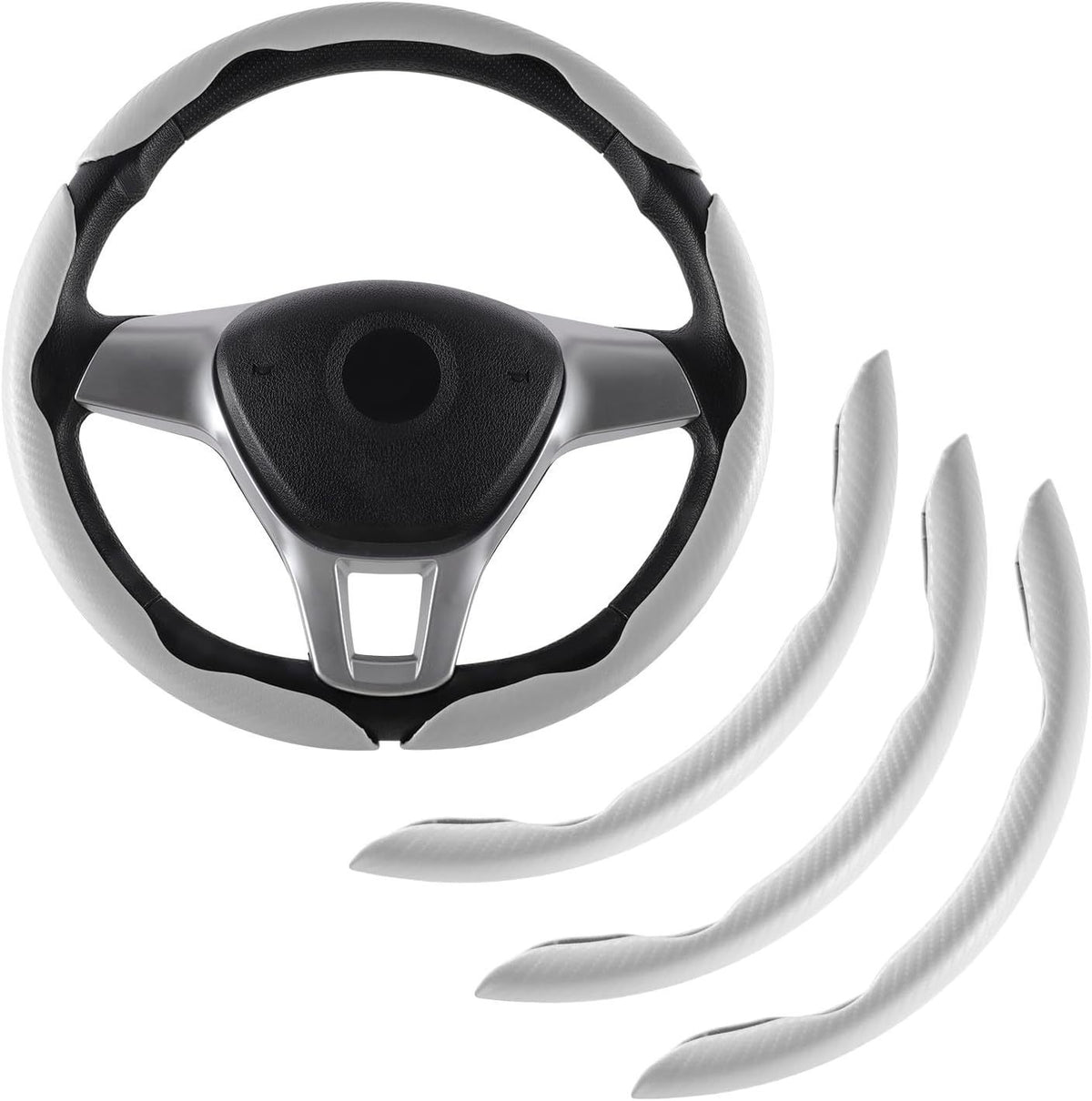 carbon fiber steering wheel cover