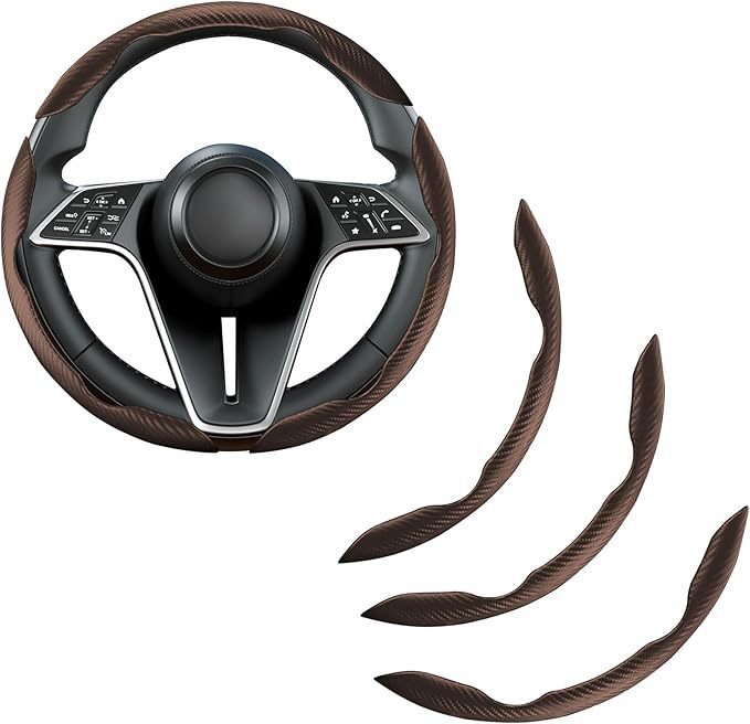 carbon fiber steering wheel cover