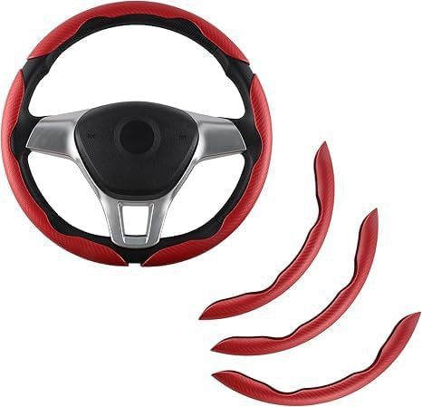 carbon fiber steering wheel cover