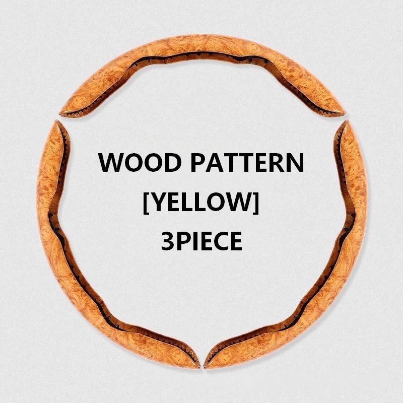 Universal Wood Grain Anti-Slip Car Steering Wheel Cover - BoLanAutoAccessories