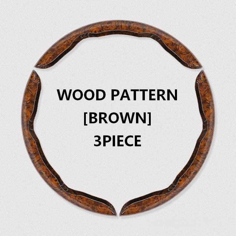 Universal Wood Grain Anti-Slip Car Steering Wheel Cover - BoLanAutoAccessories
