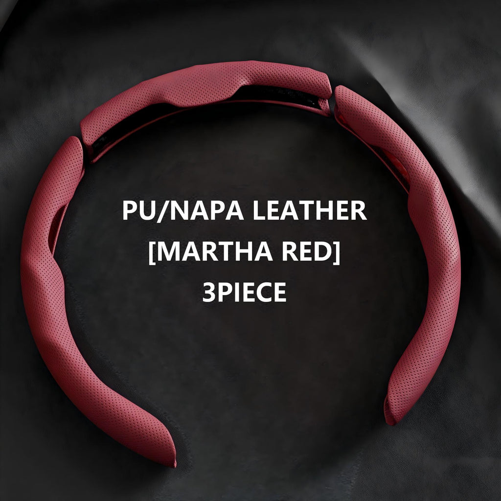 Premium 9D Nappa Leather Anti-Slip Universal Steering Wheel Cover - BoLanAutoAccessories