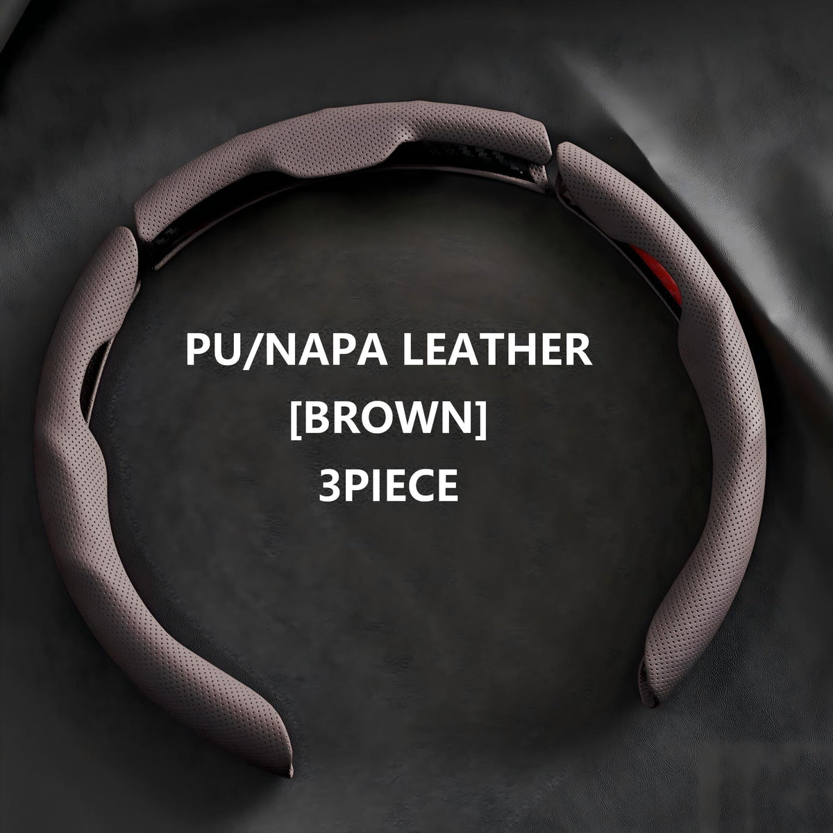 Premium 9D Nappa Leather Anti-Slip Universal Steering Wheel Cover - BoLanAutoAccessories