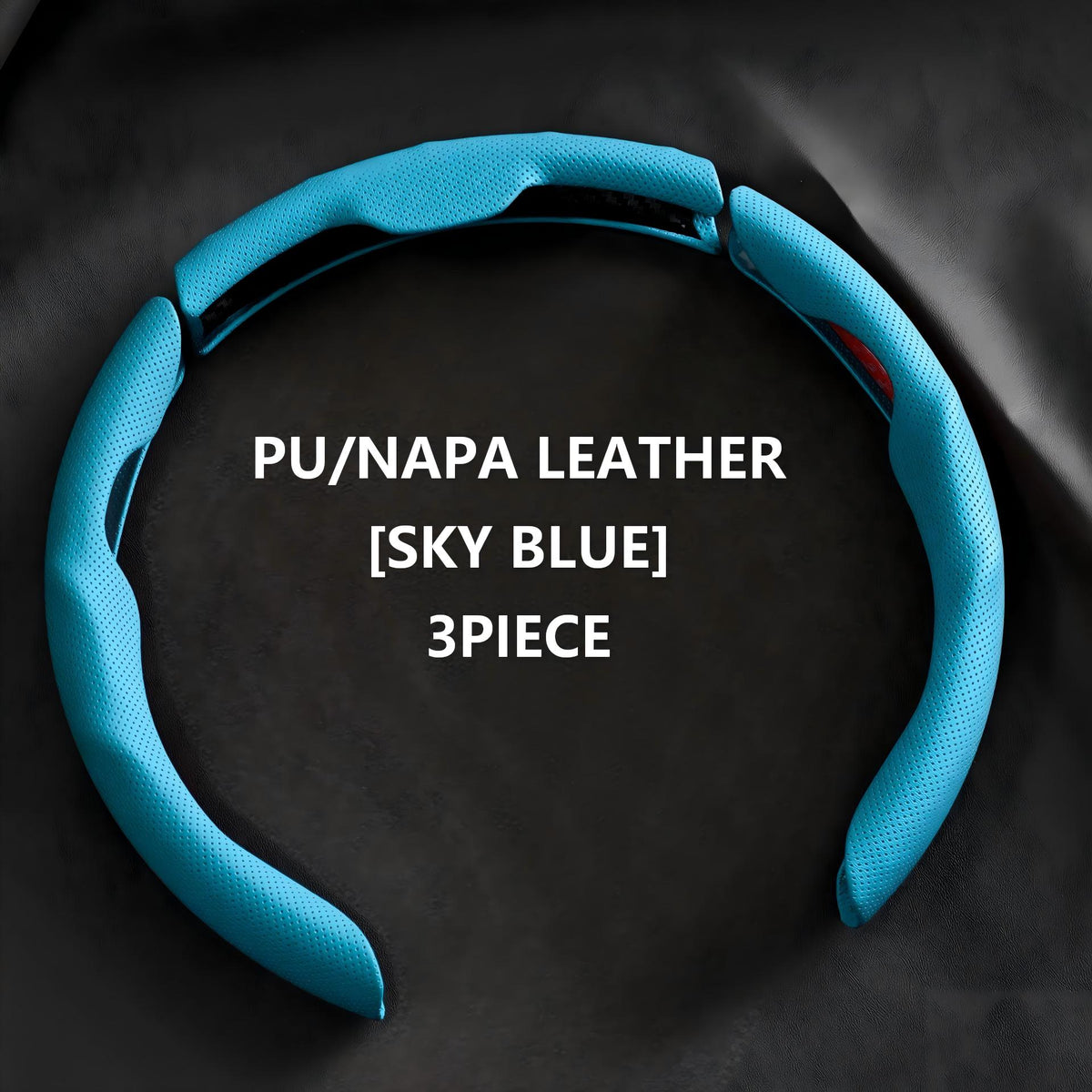 Premium 9D Nappa Leather Anti-Slip Universal Steering Wheel Cover - BoLanAutoAccessories