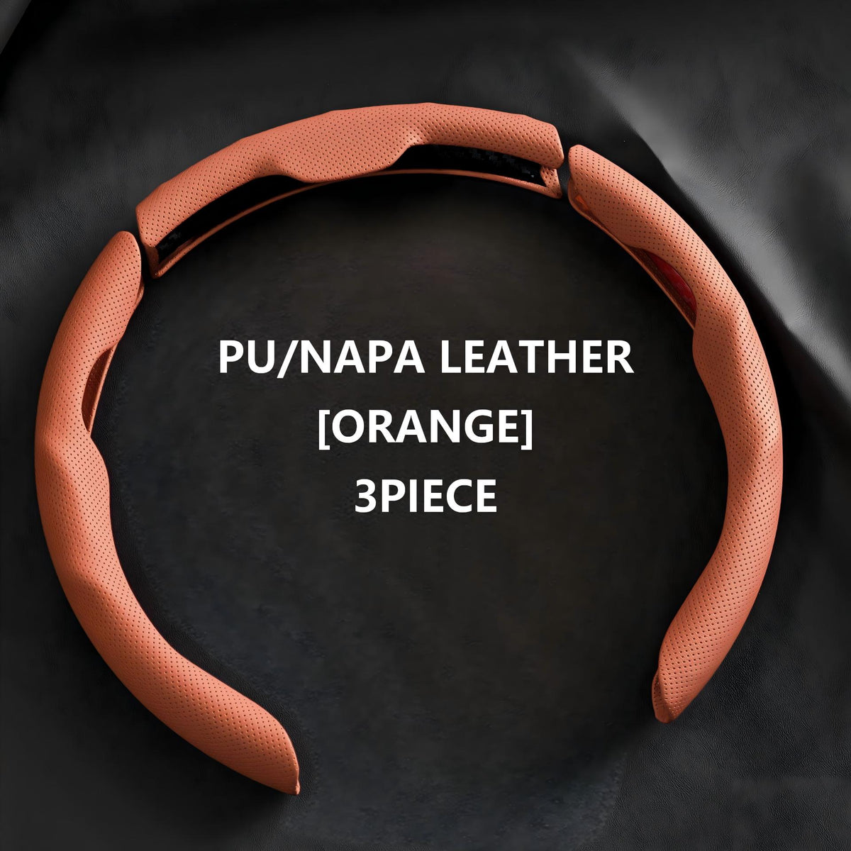 Premium 9D Nappa Leather Anti-Slip Universal Steering Wheel Cover - BoLanAutoAccessories