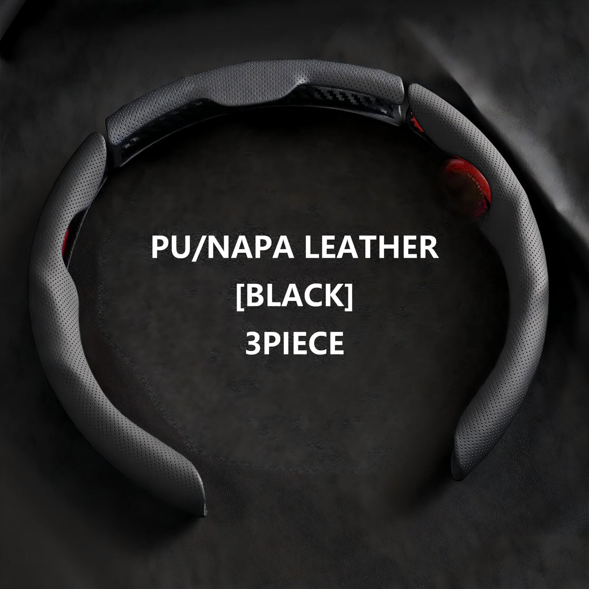 Premium 9D Nappa Leather Anti-Slip Universal Steering Wheel Cover - BoLanAutoAccessories