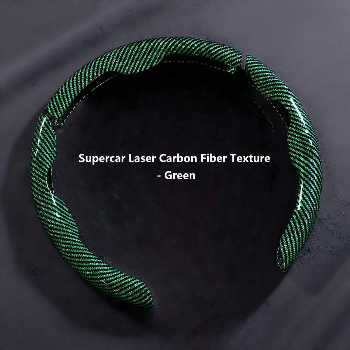 Universal 9D Carbon Fiber Steering Wheel Cover Non-Slip Car Interior Accessory - BoLanAutoAccessories