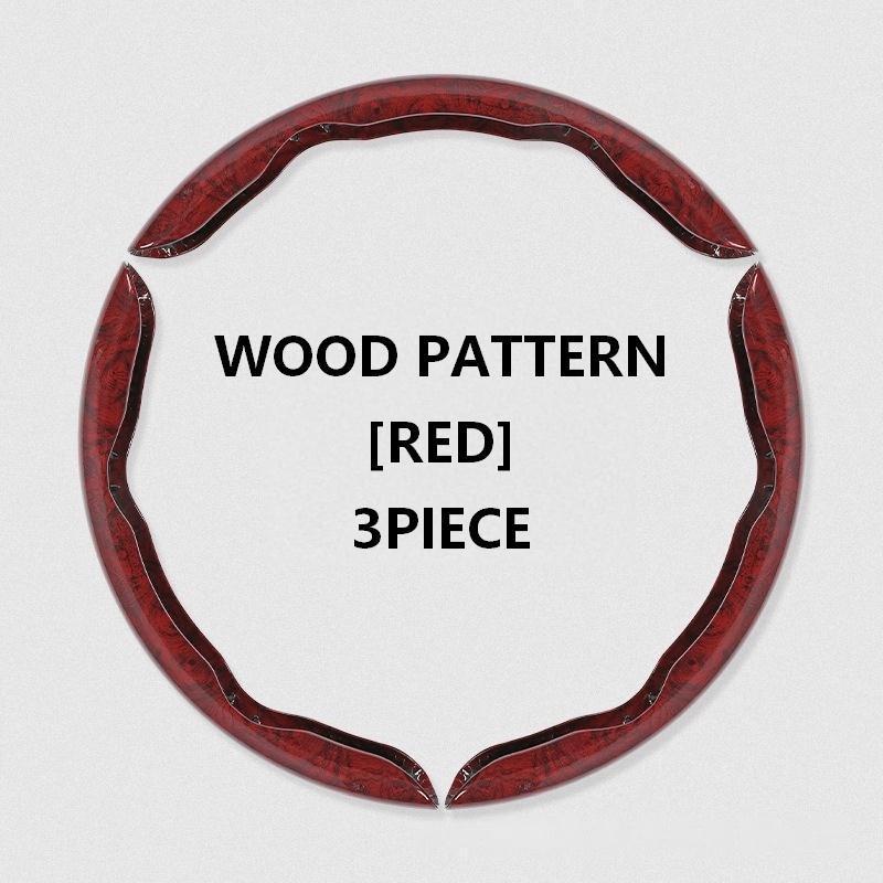 Universal Wood Grain Anti-Slip Car Steering Wheel Cover - BoLanAutoAccessories